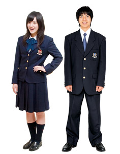 安城学園高等学校制服画像